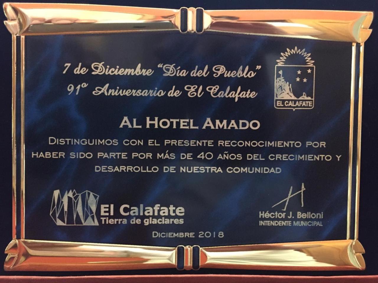 Hotel Amado 엘 칼라파테 외부 사진
